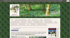 Desktop Screenshot of friendsofgillfieldwood.com